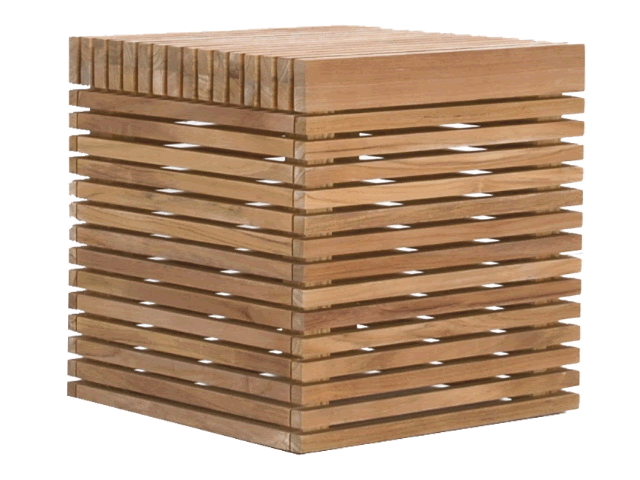 Single seat bench